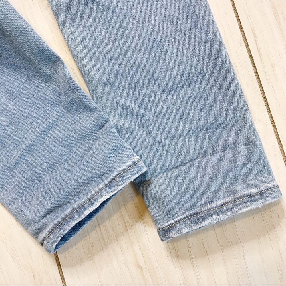PacSun Light Wash Distressed Jeggings Jeans Skinny - Picture 7 of 9